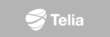 telia networks logo gray